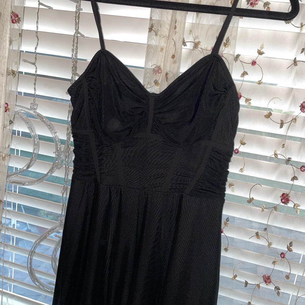 Black Spaghetti Strap Dress
